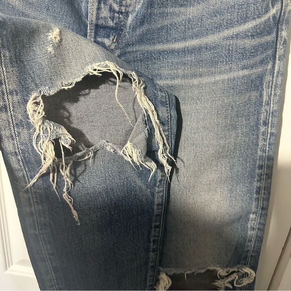 Moussy Vintage Latrobe Tapered Jean in Blue Size 27 - Picture 9 of 9